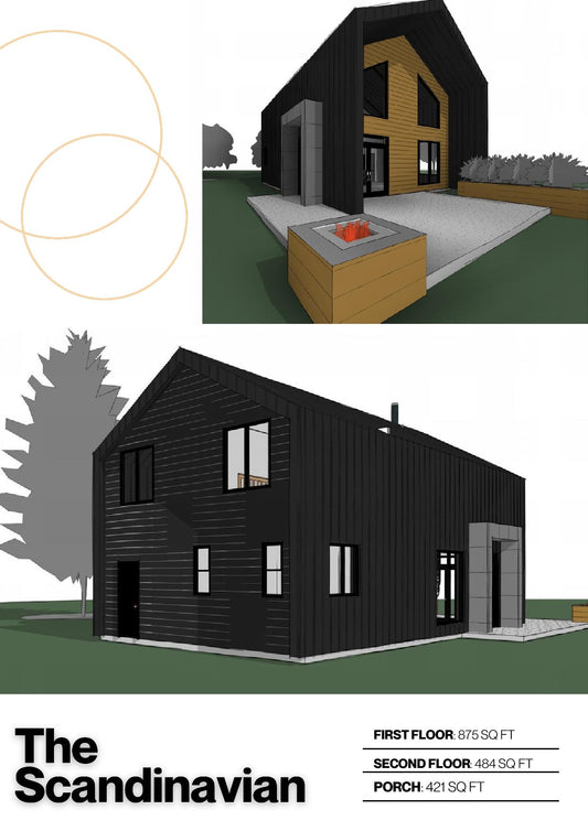 The Scandinavian Barndominium House Kit