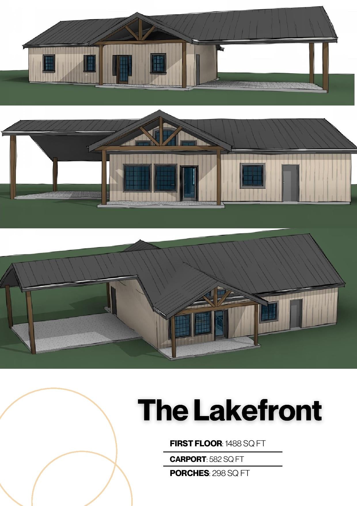 The Lakefront Barndo House Kit