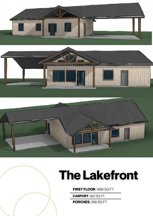 The Lakefront Barndo House Kit