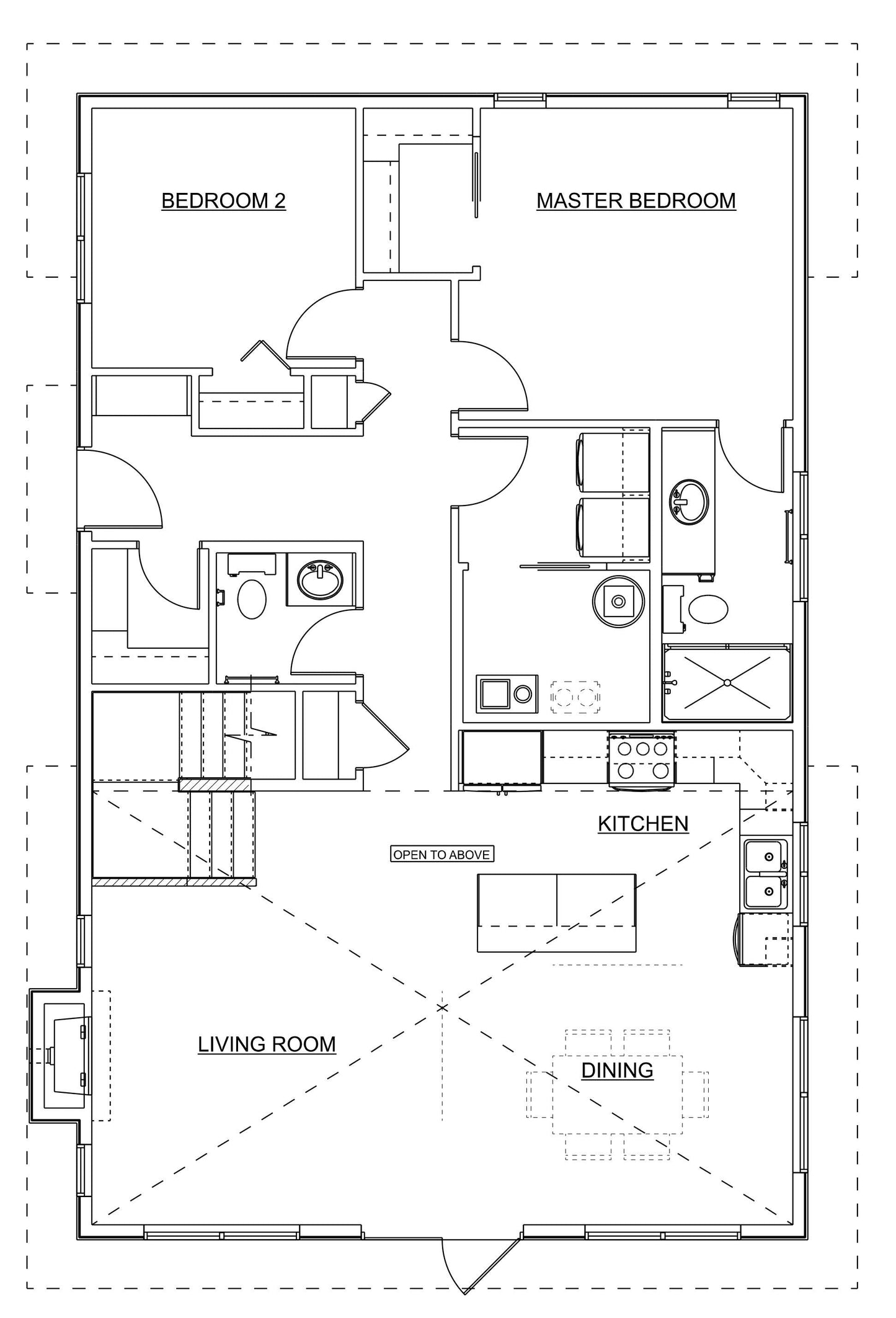 Copper Creek Cottage House Kit (4 bed 2.5 bath)