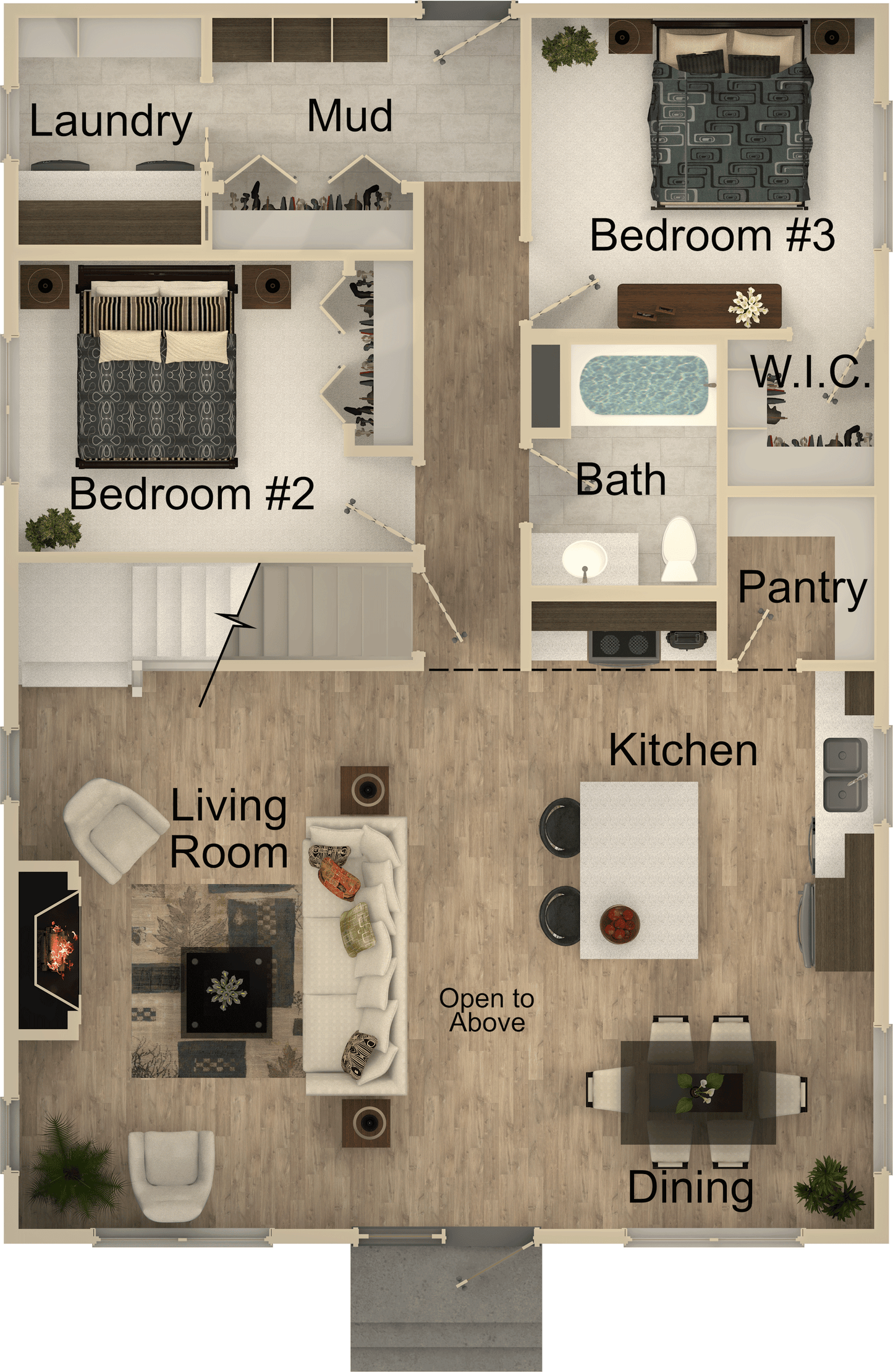 Crystal Cove House Kit (3 bed 2 bath)