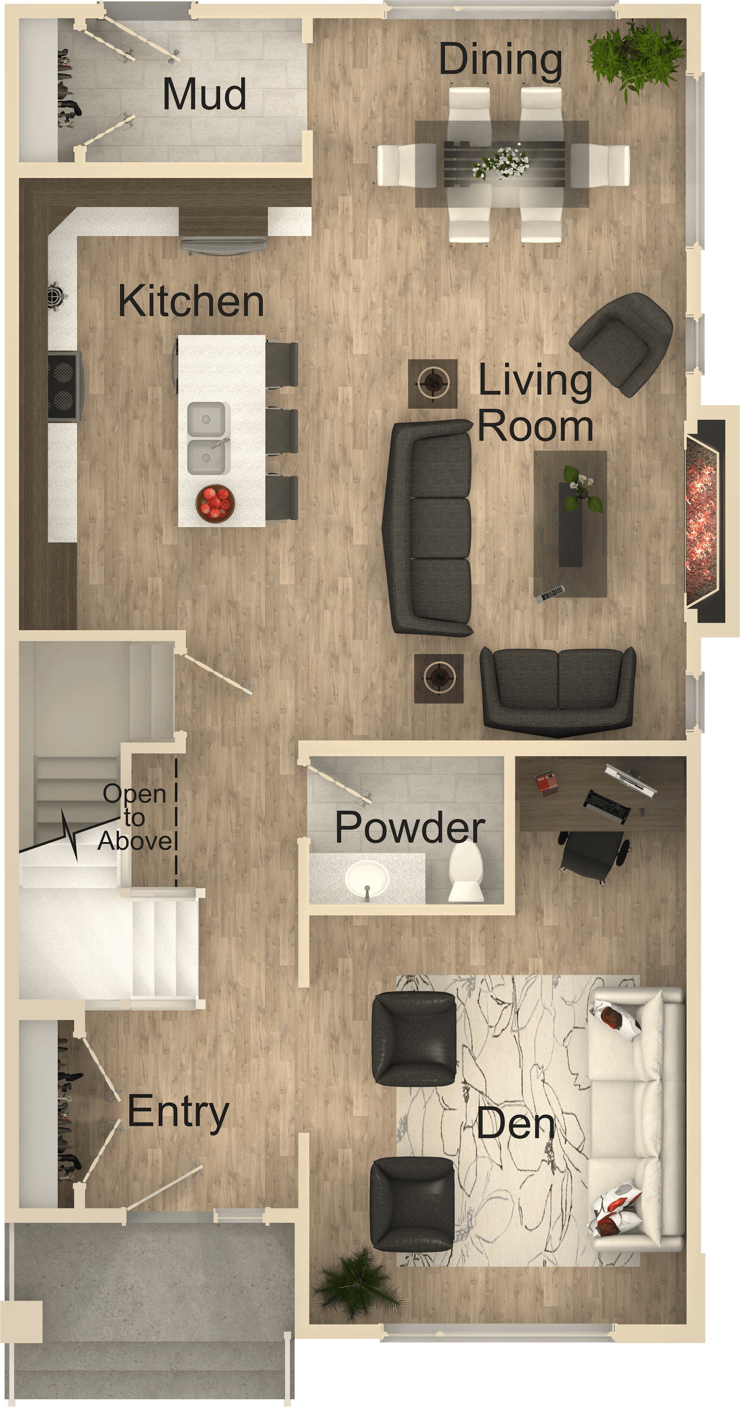 Kona Coast House Kit (3 bed 2.5 bath)