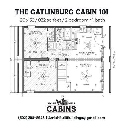 The Gatlinburg Lodge Cabin - ( WEST VIRGINIA PRICING )