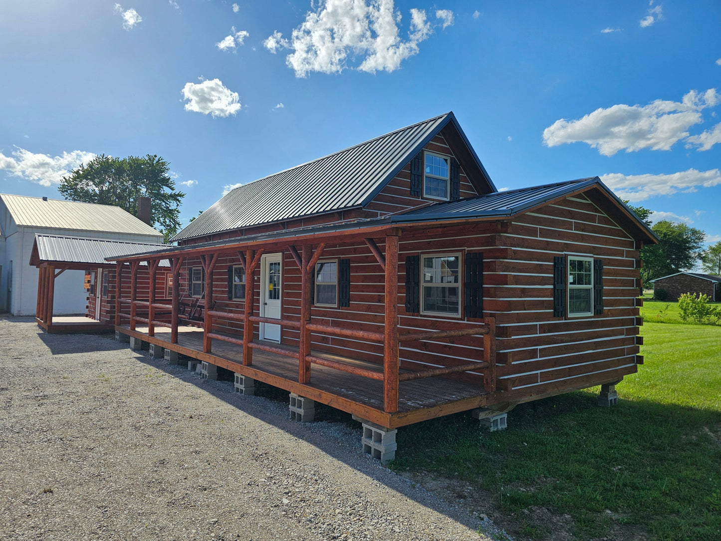 Big Bertha Rustic Cabin - Kentucky Pricing (Shipping & Set up fees included in our pricing)