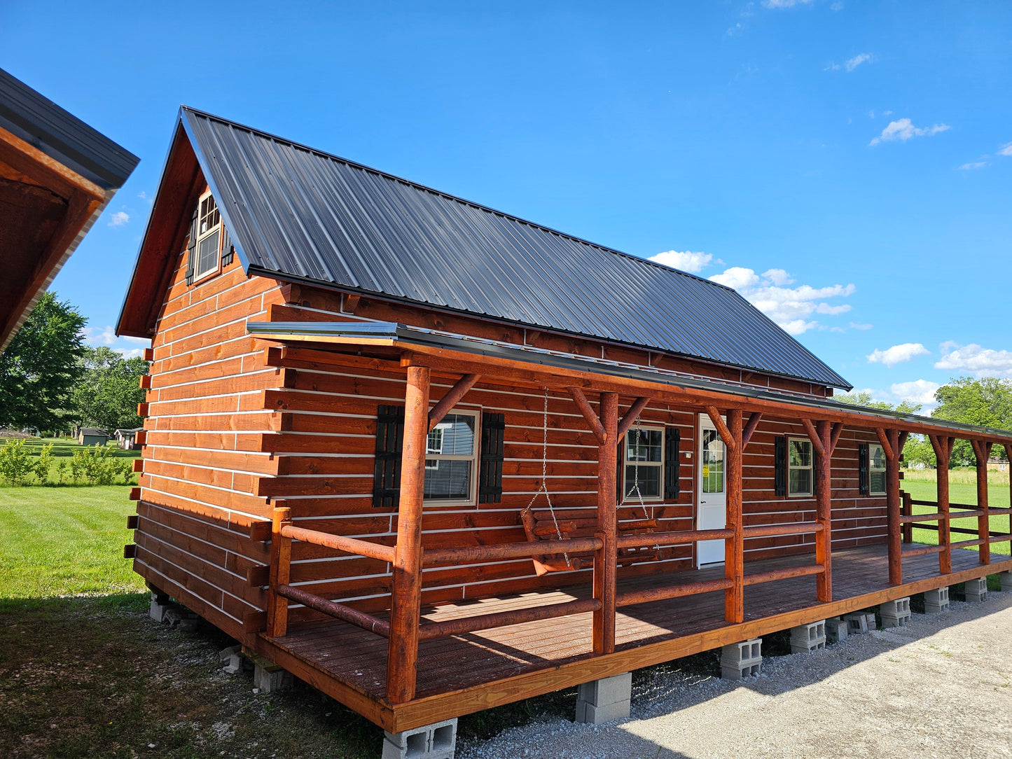 Big Bertha Rustic Cabin - Kentucky Pricing (Shipping & Set up fees included in our pricing)