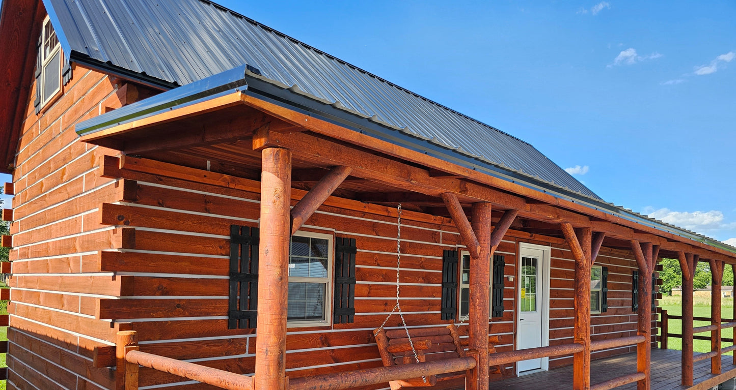 Big Bertha Rustic Cabin - Kentucky Pricing (Shipping & Set up fees included in our pricing)