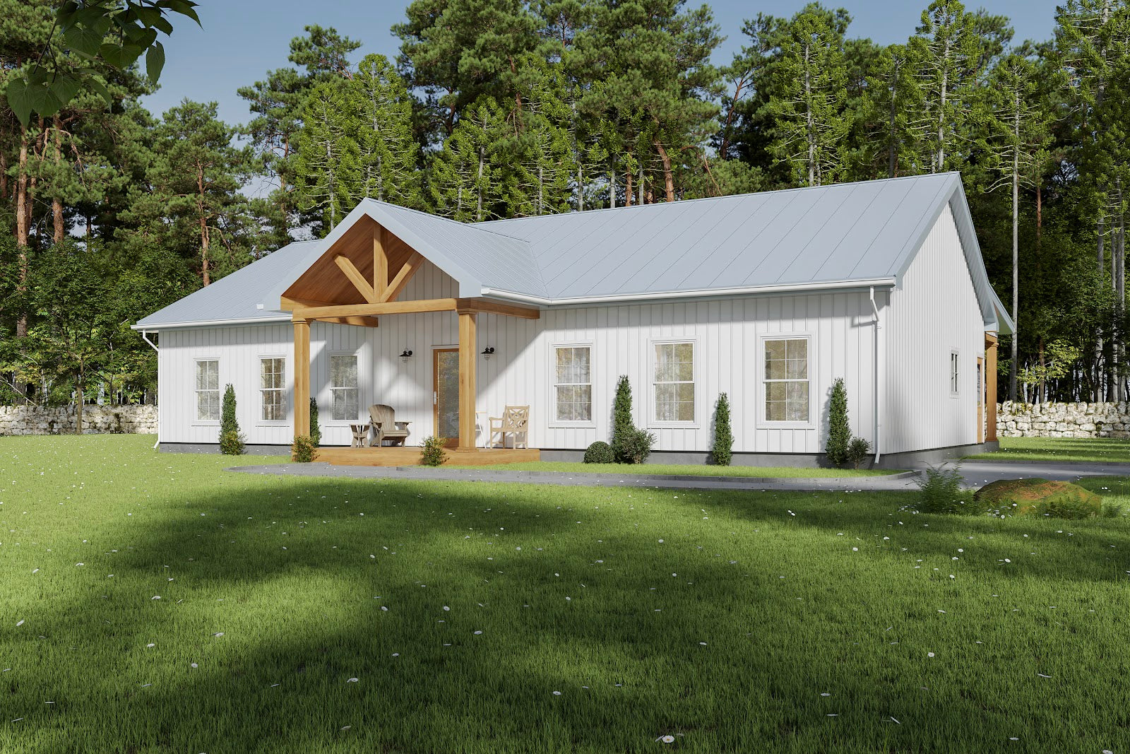The Windsor Ranch Steel Barndo House Kit – House Kits, Home Kits, House ...