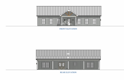 The Windsor Ranch Steel Barndo House Kit