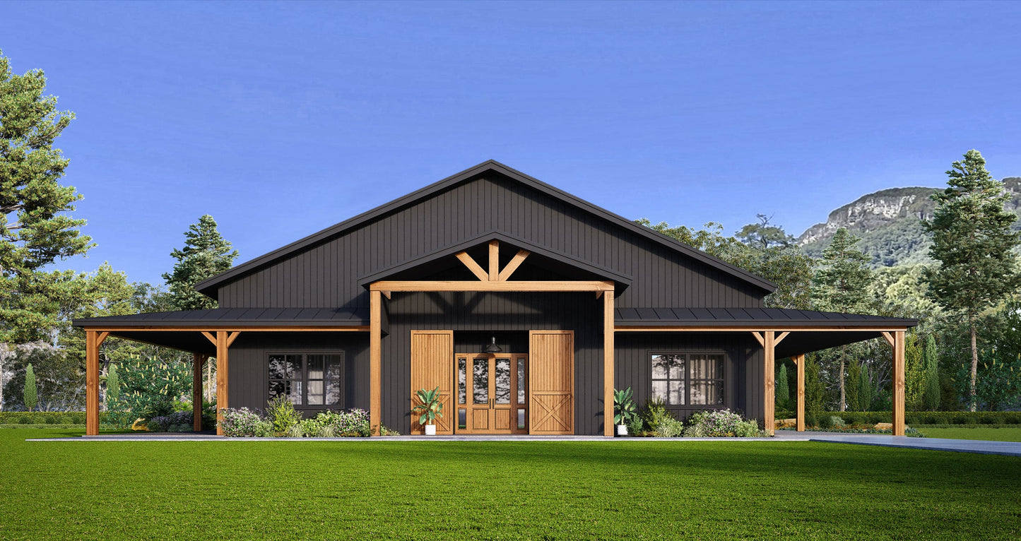 The Stonemont Steel Barndo House Kit