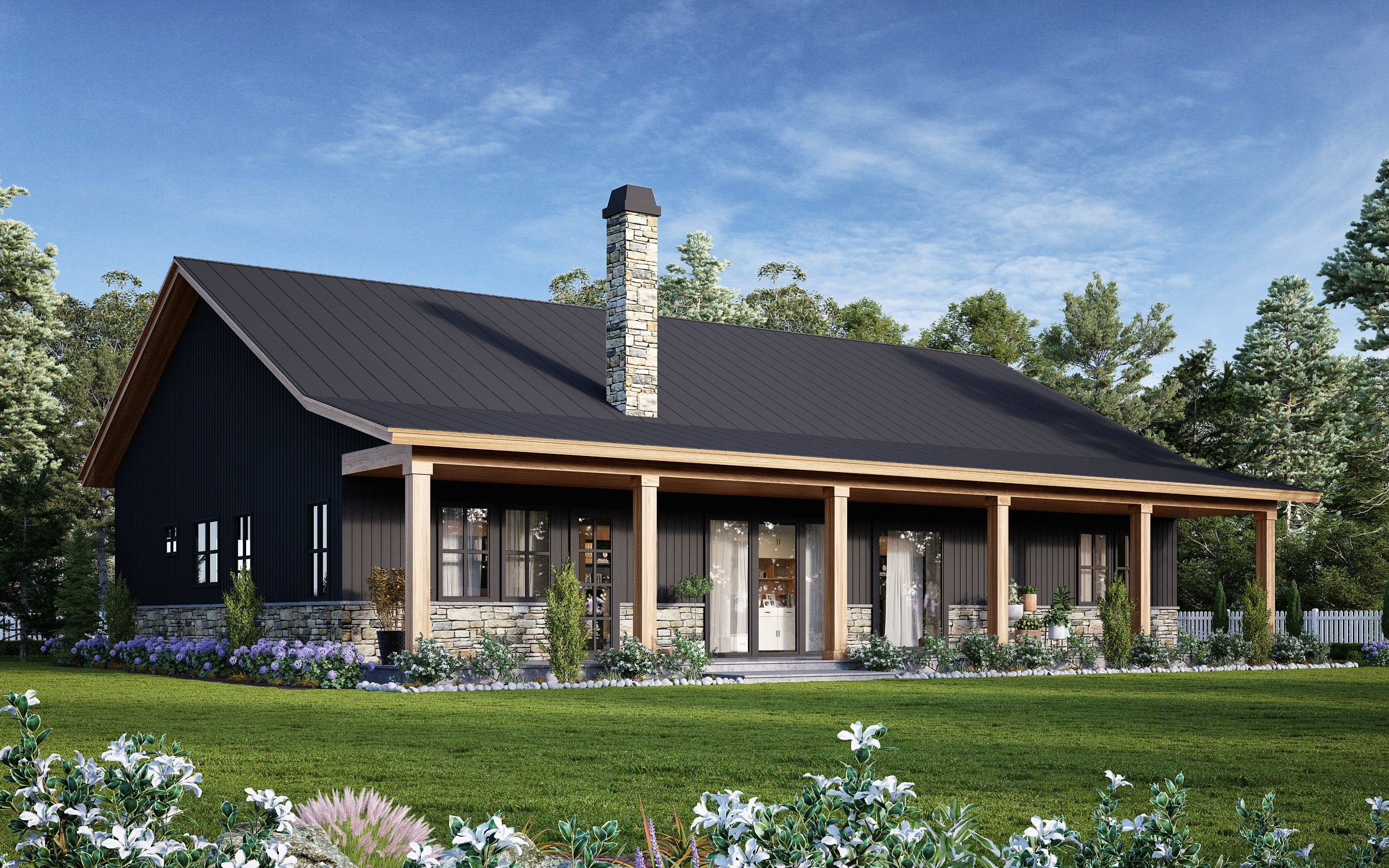 The Steelhide Lodge Steel Barndo House Kit – House Kits, Home Kits ...