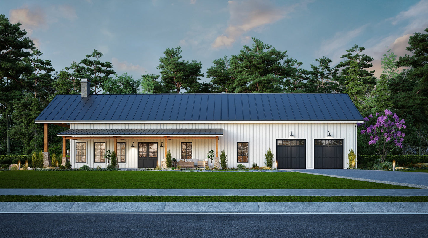 The Maplestone Steel Barndo House Kit