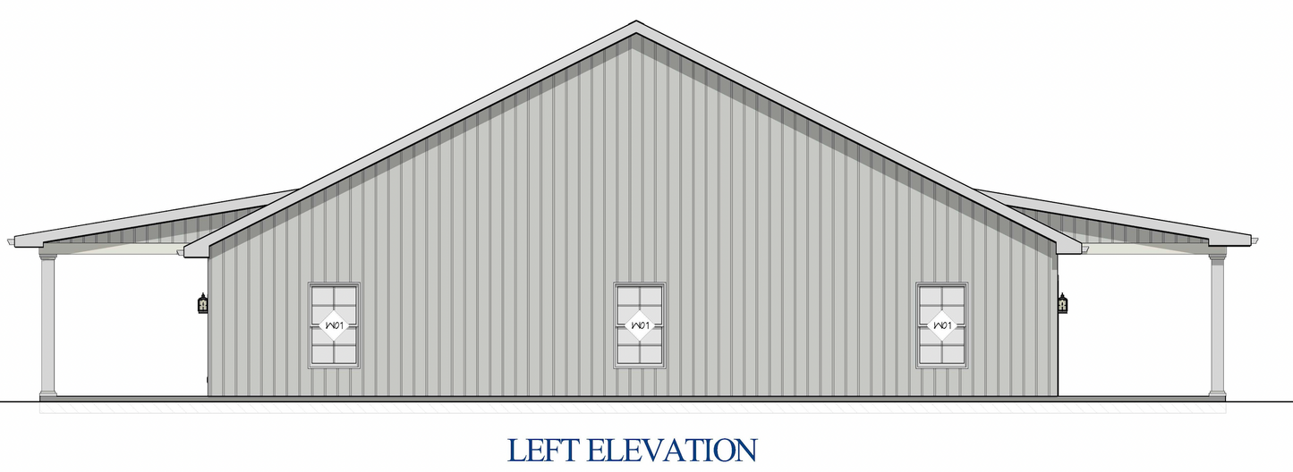 The Bellamy Ridge Steel Barndo House Kit