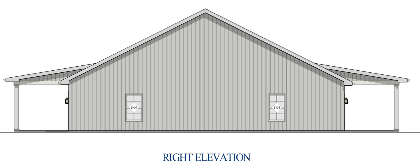 The Bellamy Ridge Steel Barndo House Kit