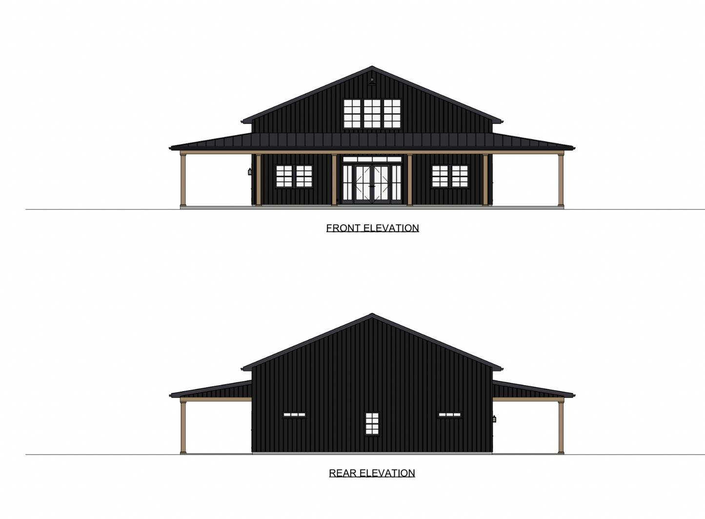 The Lone Wolf Steel Barndo House Kit