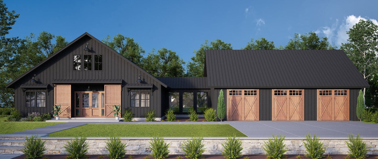 The Black Willow Steel Barndo House Kit
