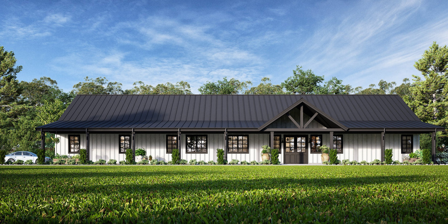 The Stormview Lodge Steel Barndo House Kit