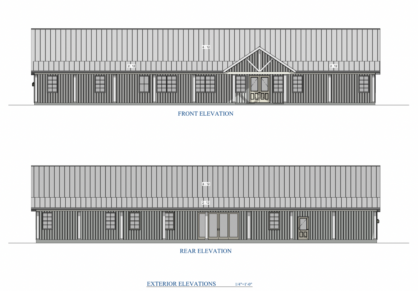 The Stormview Lodge Steel Barndo House Kit