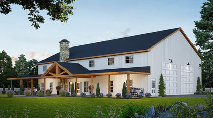 The Blackwood Farmhouse Steel Barndo House Kit