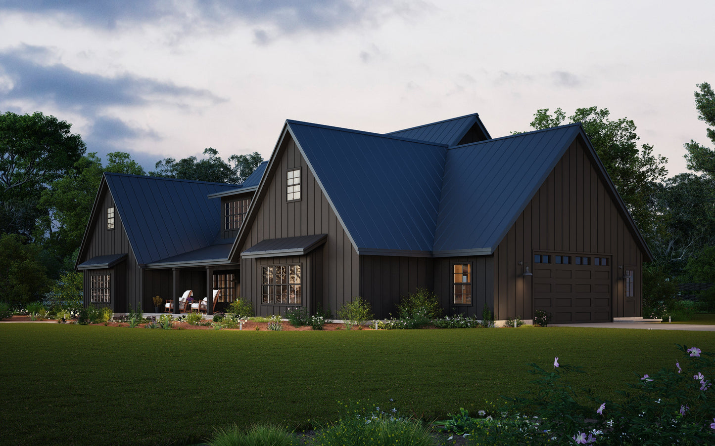 The Black Eagle Steel Barndo House Kit