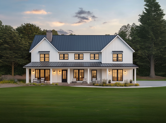 The Sterling Farmhouse Steel Barndo House Kit