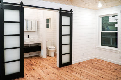 The Stallion Modern Amish Built Cabin