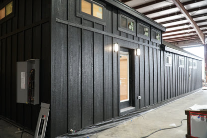 The Stallion Modern Amish Built Cabin