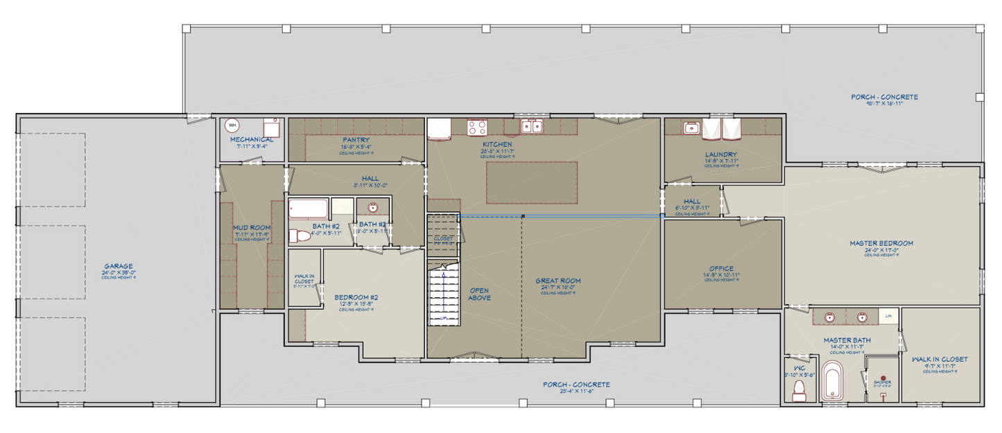 The Ellington Farmhouse Steel Barndo House Kit
