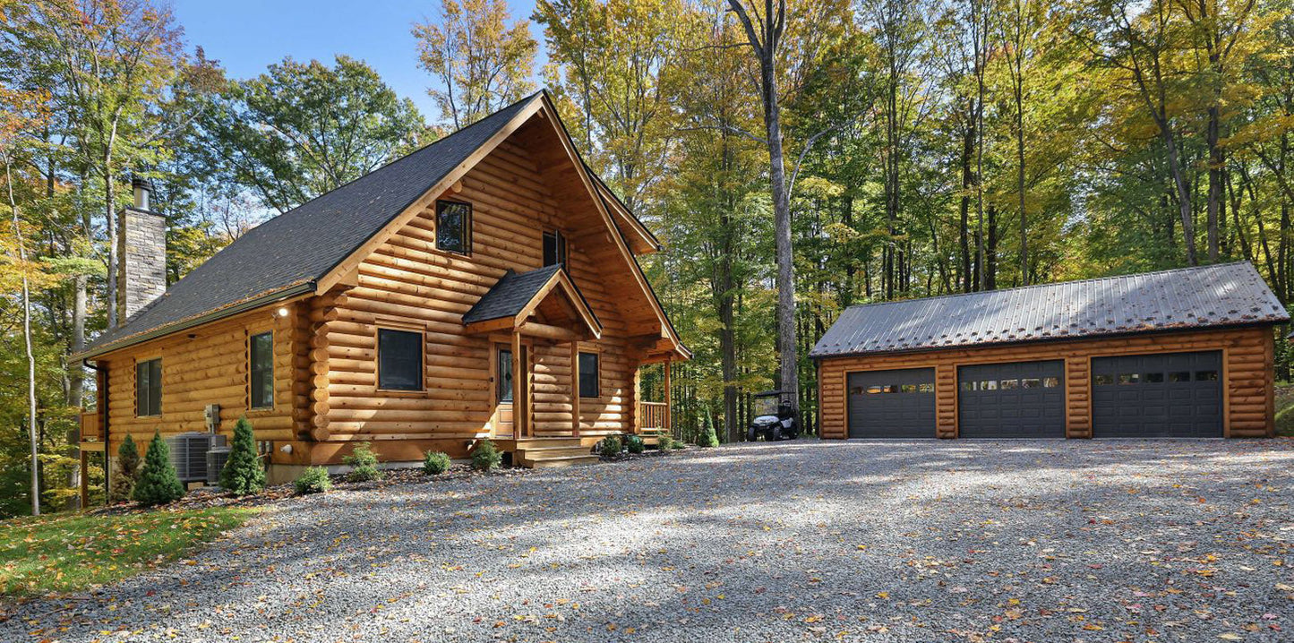 The Fox Trot Cabin – Luxury Log Home Kit