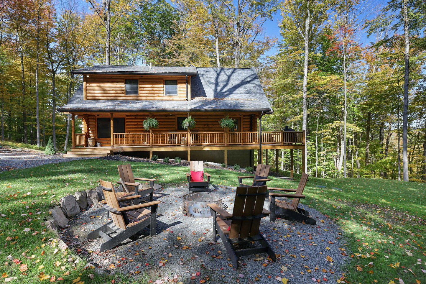 The Fox Trot Cabin – Luxury Log Home Kit