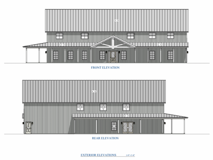 The Blackwood Farmhouse Steel Barndo House Kit