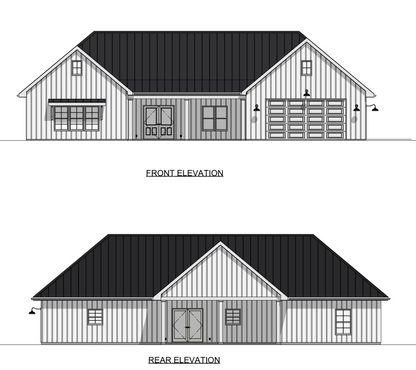 The Sagebrush Farmhouse Steel Barndo House Kit