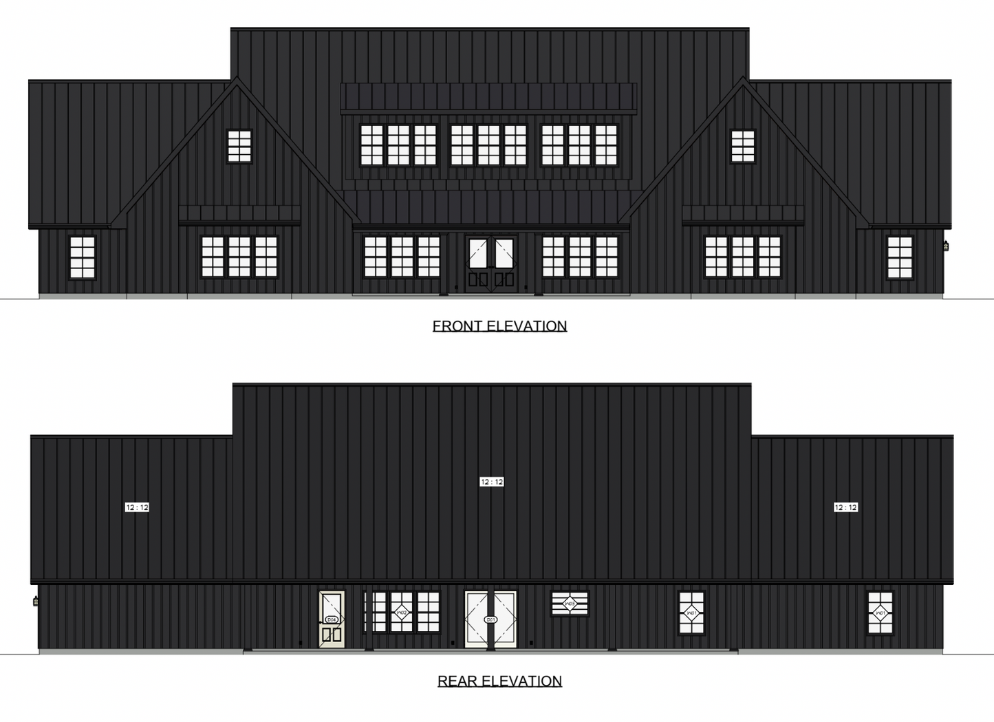 The Black Eagle Steel Barndo House Kit