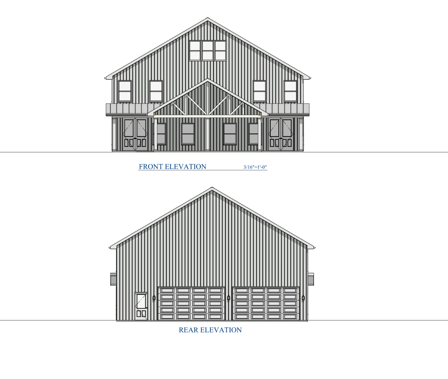The Steel Hearth Steel Barndo House Kit