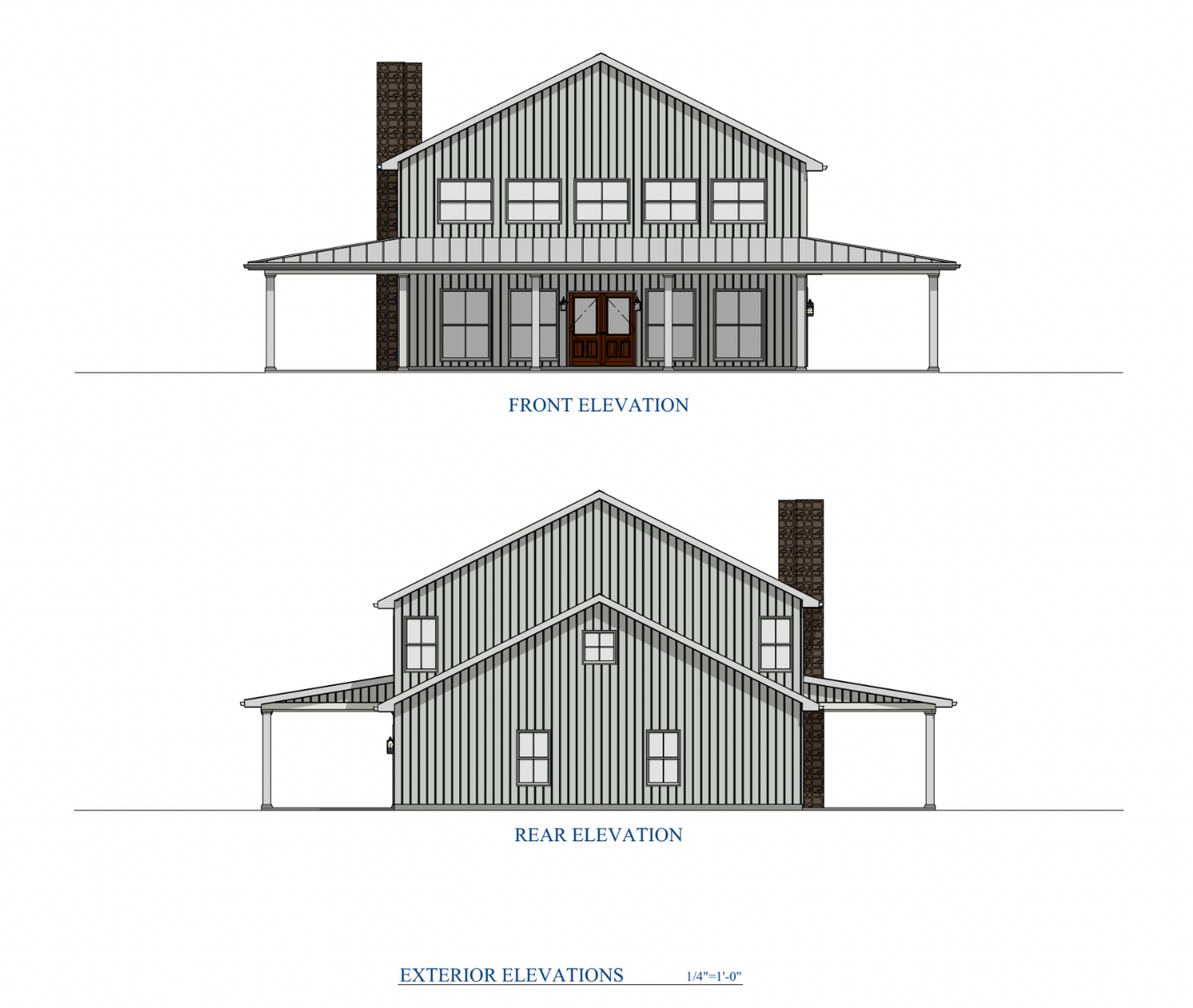 The White Mesa Steel Barndo House Kit