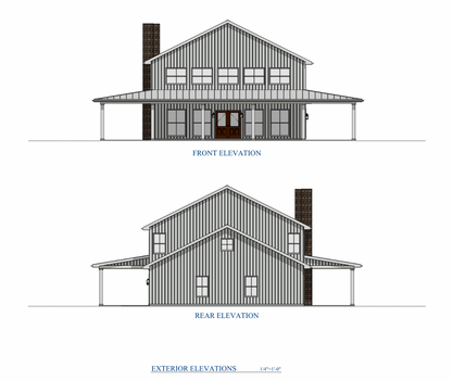 The White Mesa Steel Barndo House Kit