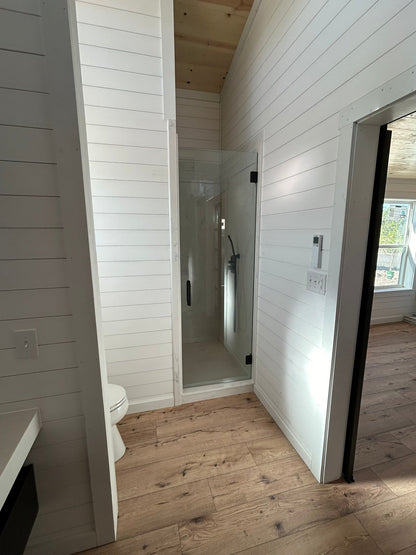 The Stallion Modern Amish Built Cabin