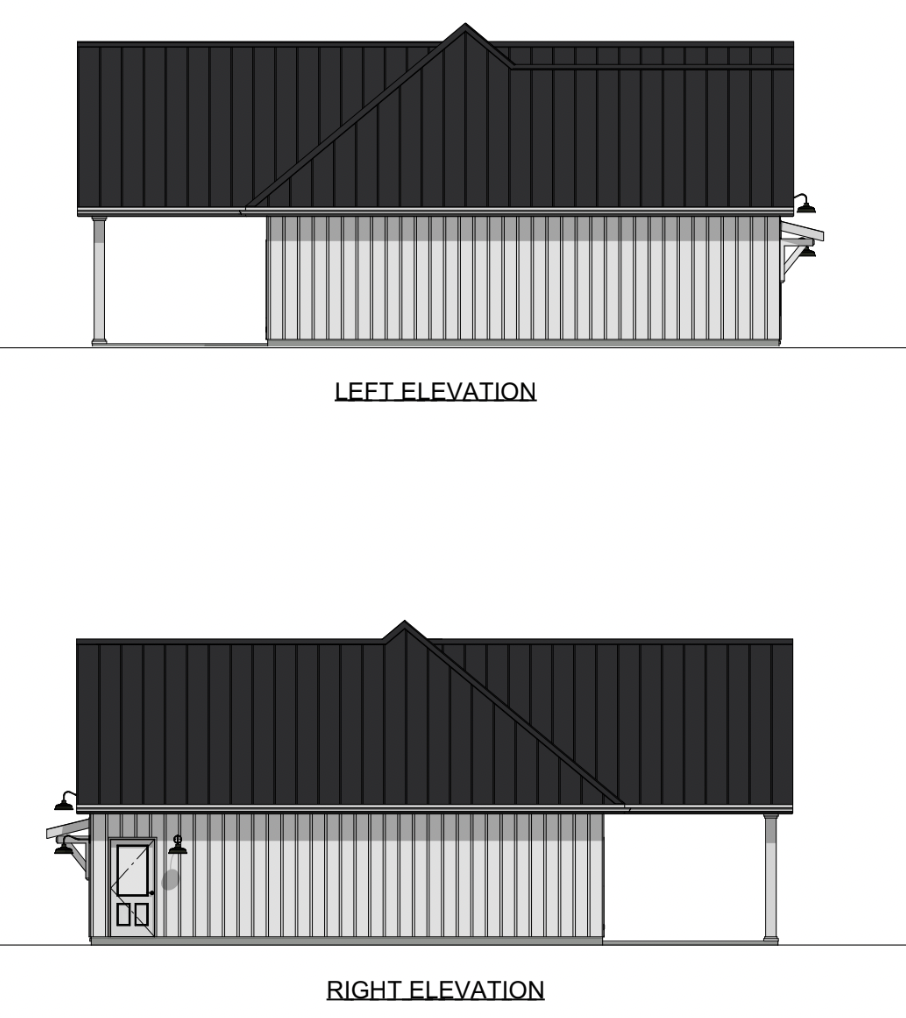 The Sagebrush Farmhouse Steel Barndo House Kit