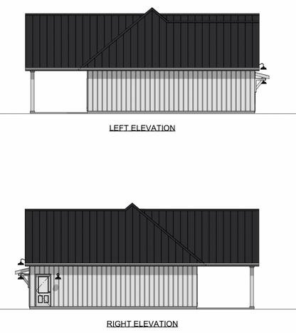 The Sagebrush Farmhouse Steel Barndo House Kit