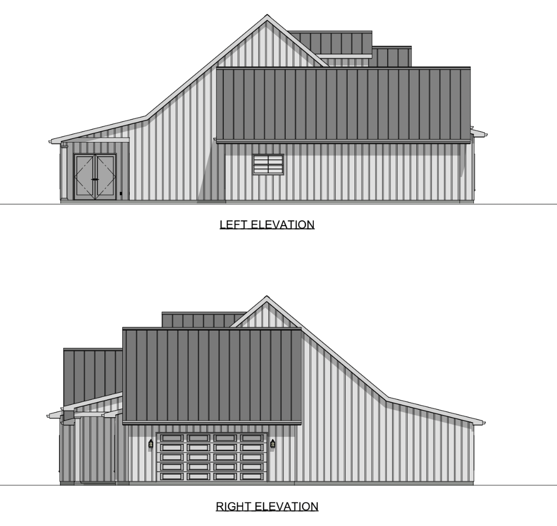 The Monaco Farmhouse Steel Barndo House Kit