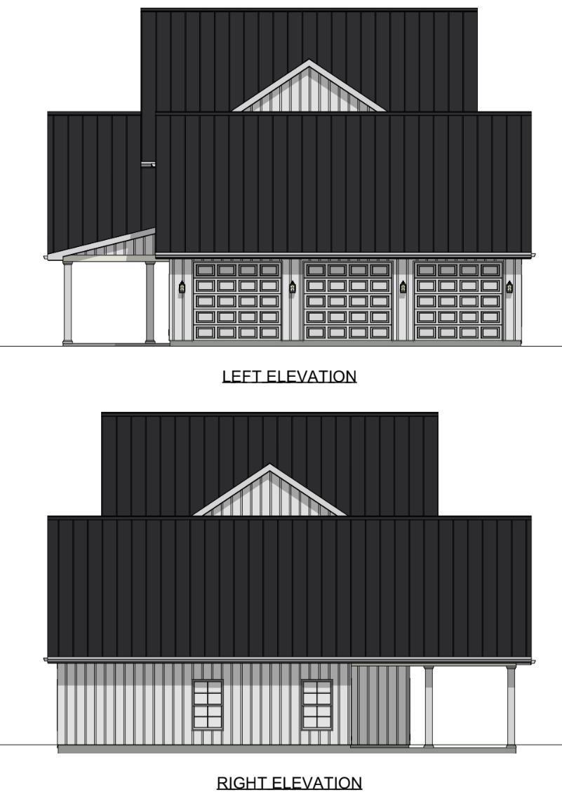 The Ellington Farmhouse Steel Barndo House Kit