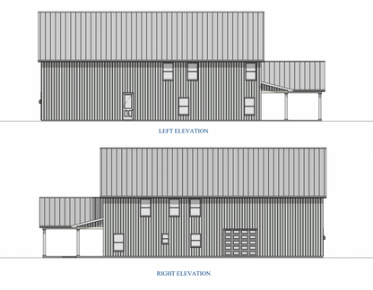 The Steel Hearth Steel Barndo House Kit