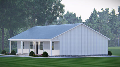 Lavender Bloom Cottage Metal House Kit (FREE NATIONWIDE SHIPPING)