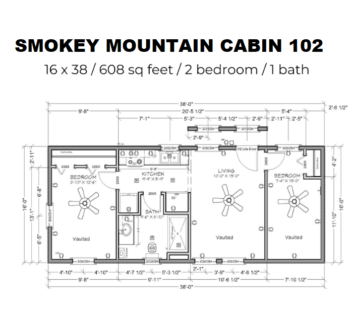 SMOKY MOUNTAIN CABIN (PRICED BY STATE CALL US FOR PRICING!)