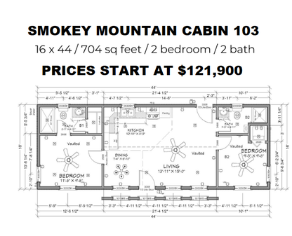 SMOKY MOUNTAIN CABIN (KENTUCKY PRICING)