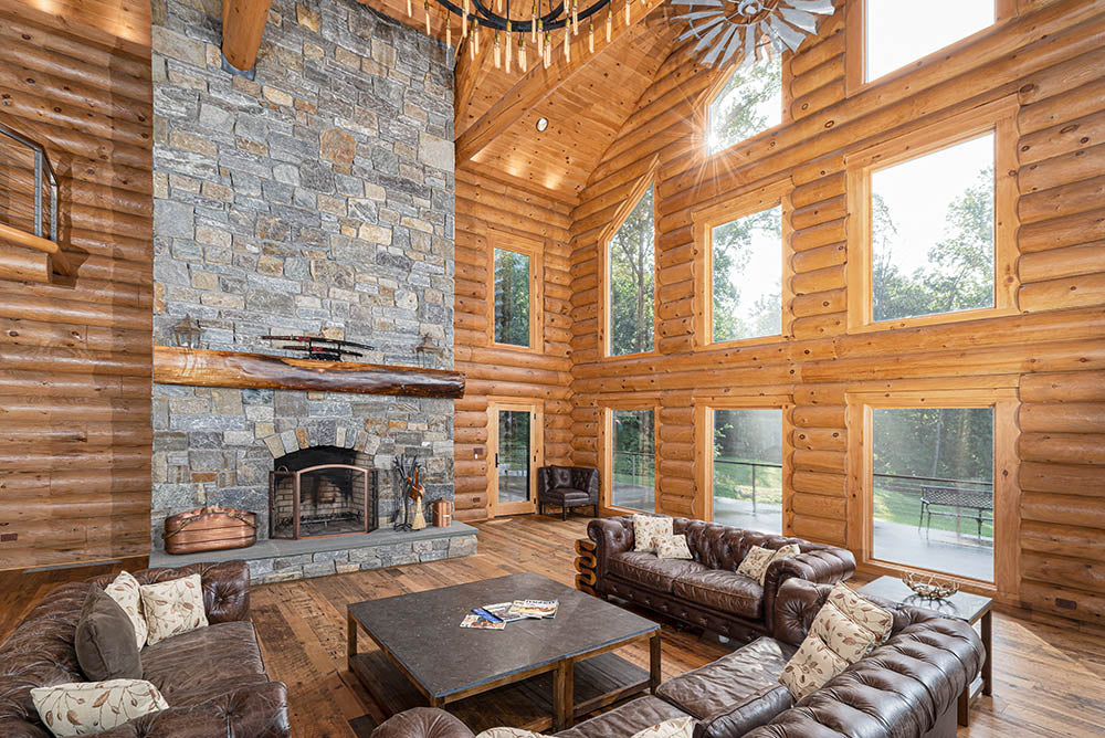 The Berkley Cabin – Luxury Log Home Kit