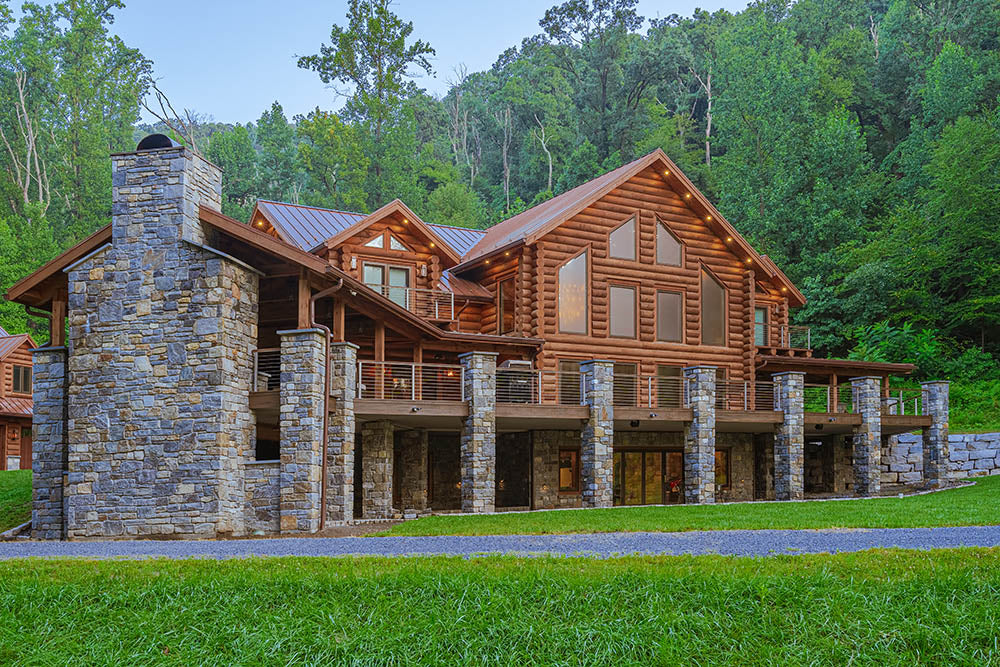 The Berkley Cabin – Luxury Log Home Kit