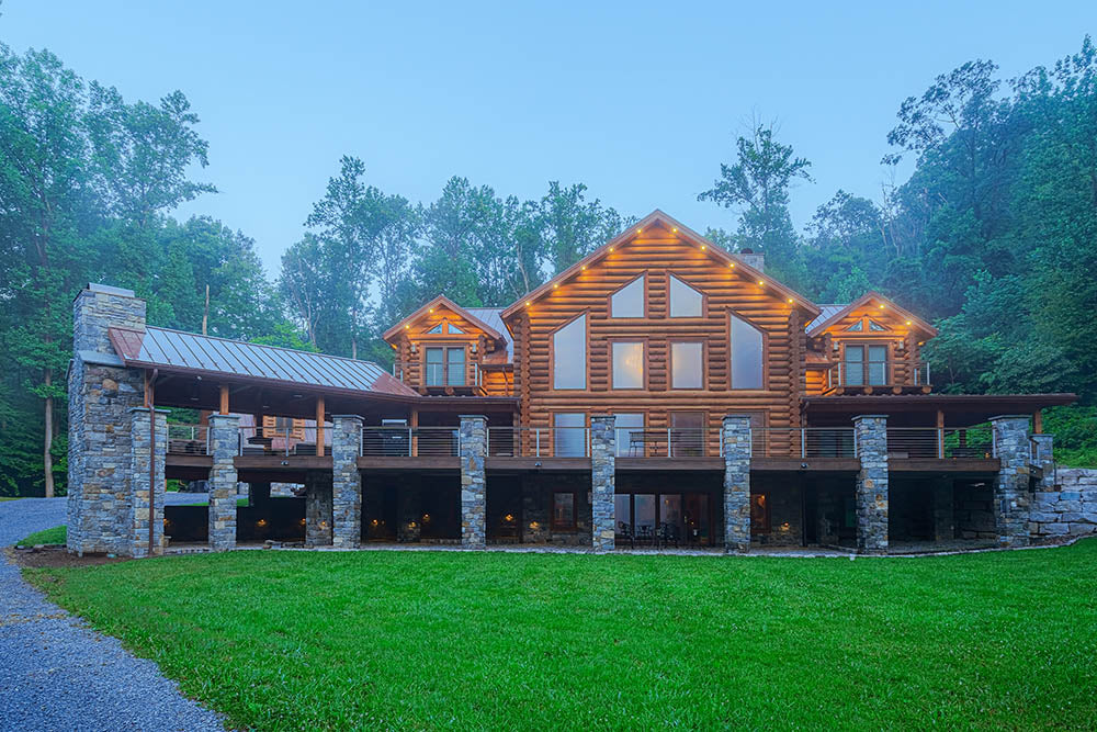 The Berkley Cabin – Luxury Log Home Kit