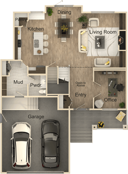 The Cancun House Kit (3 bed 2.5 bath)