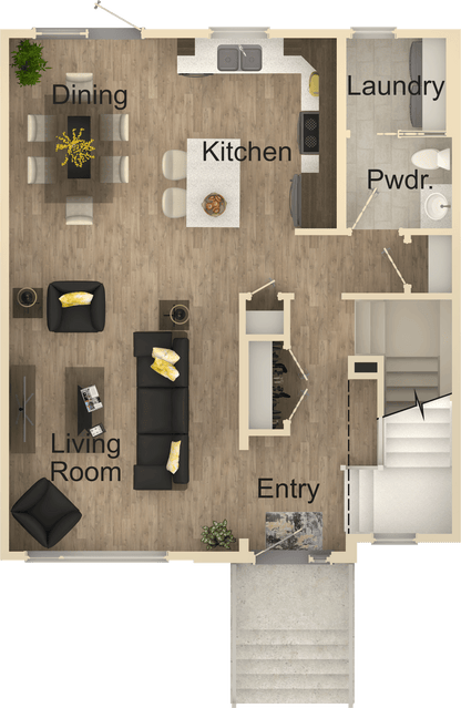 Bayside Haven House Kit (3 bed 2.5 bath)