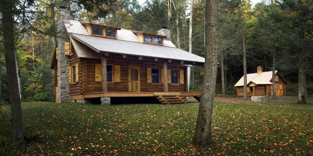 The Dreamy Fields Cabin – Luxury Log Home Kit – House Kits, Home Kits ...